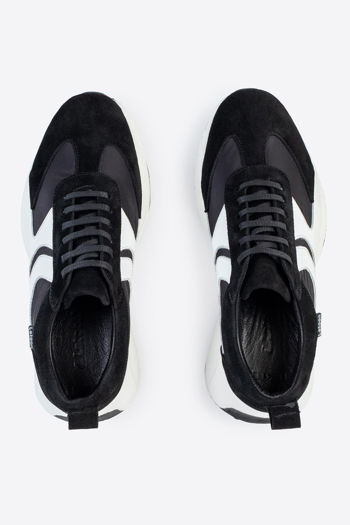 Letoon LTN-S01 Deri Siyah Erkek SneakerLetoon LTN-S01 Deri Siyah Erkek Sneaker