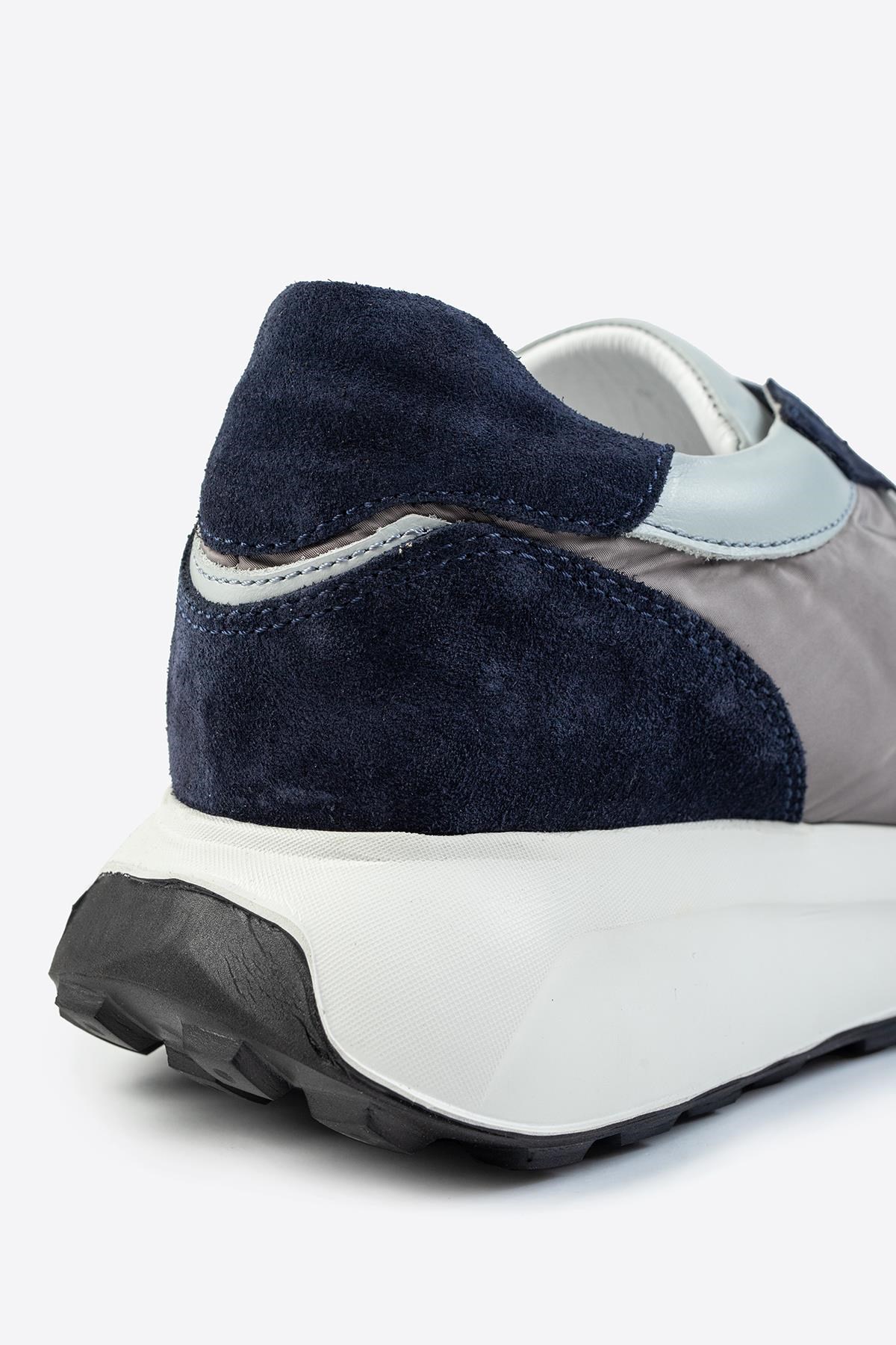 Letoon LTN-S03 Deri Lacivert Erkek Sneaker