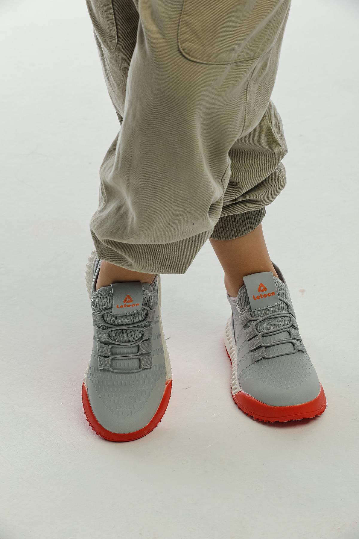 Letoon Ltn020kids Unisex Gri Spor AyakkabıLetoon Ltn020kids Unisex Gri Spor Ayakkabı