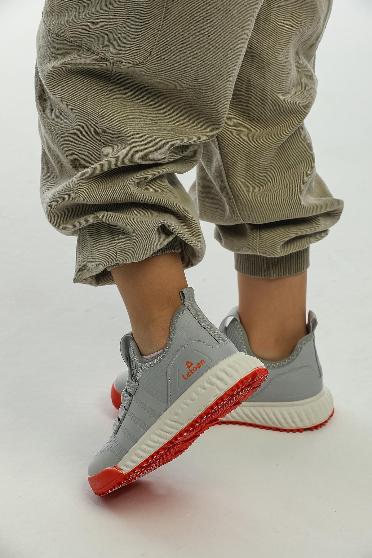 Letoon Ltn020kids Unisex Gri Spor AyakkabıLetoon Ltn020kids Unisex Gri Spor Ayakkabı
