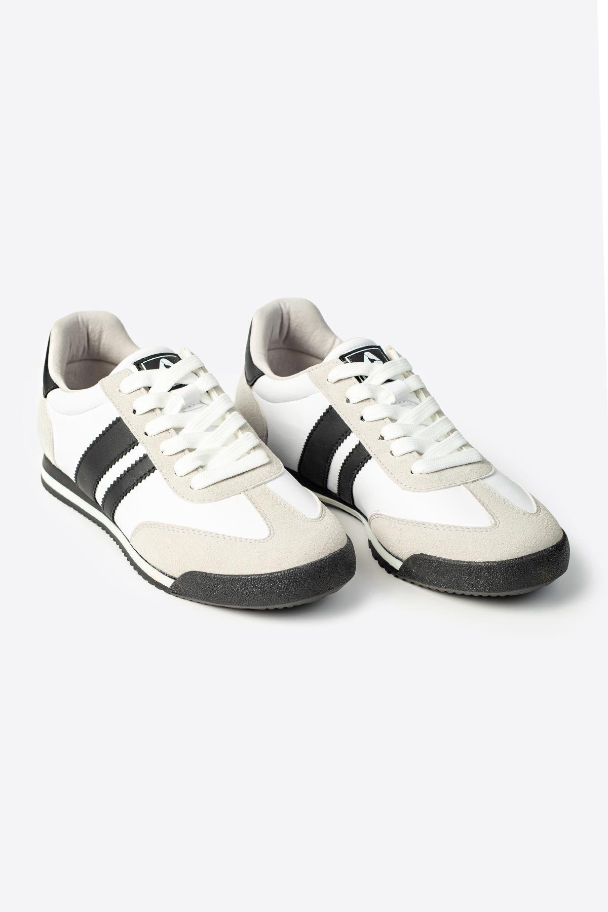 Letoon LTN06NEW Siyah Beyaz Gunluk Spor AyakkabıLetoon LTN06NEW Siyah Beyaz Gunluk Spor Ayakkabı