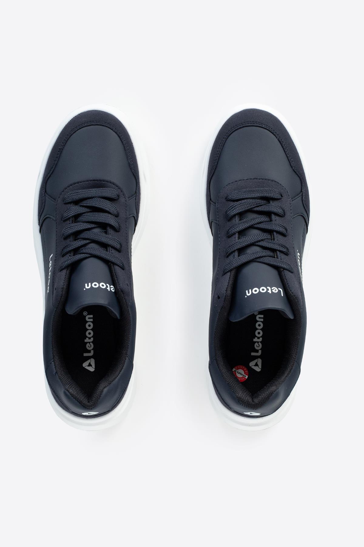 Letoon LTN2043 Lacivert Renk Baskılı Klasik Erkek Spor AyakkabıLetoon LTN2043 Lacivert Renk Baskılı Klasik Erkek Spor Ayakkabı