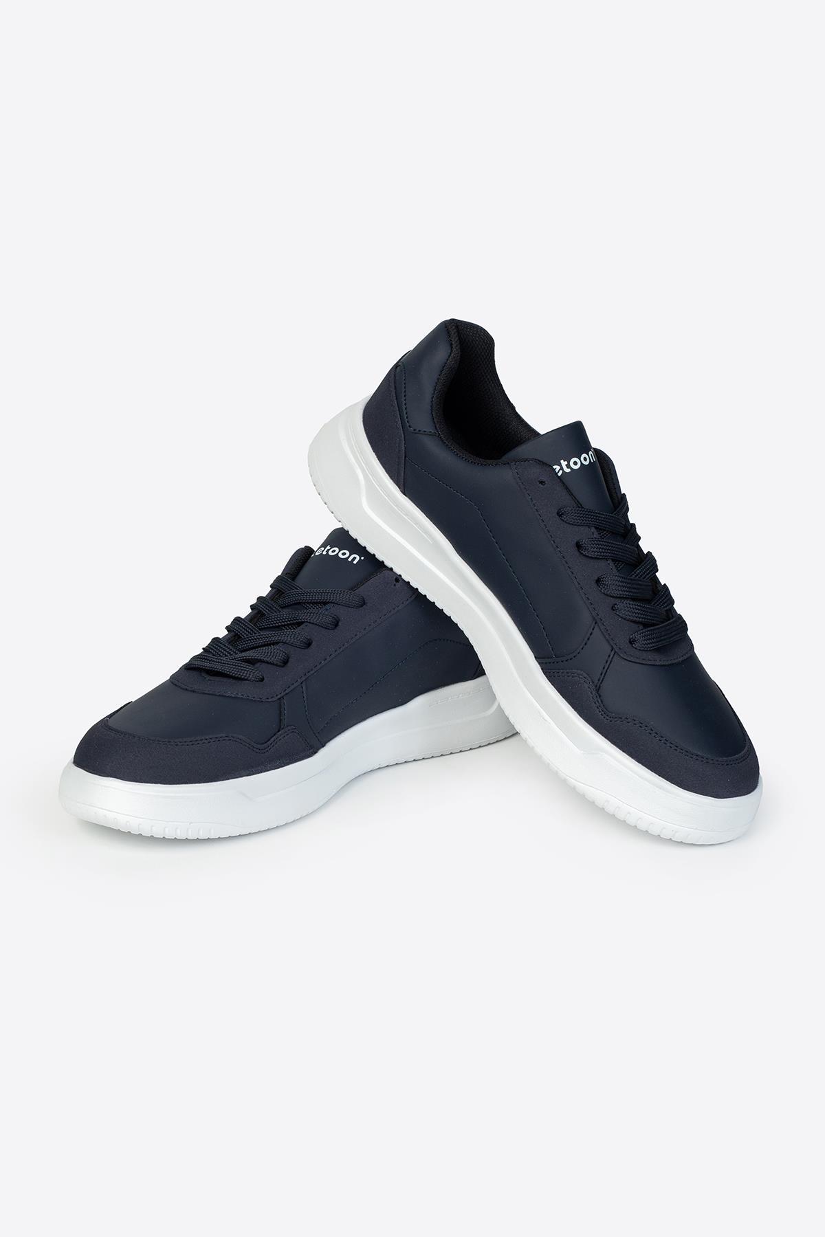 Letoon LTN2043 Lacivert Renk Baskılı Klasik Erkek Spor AyakkabıLetoon LTN2043 Lacivert Renk Baskılı Klasik Erkek Spor Ayakkabı