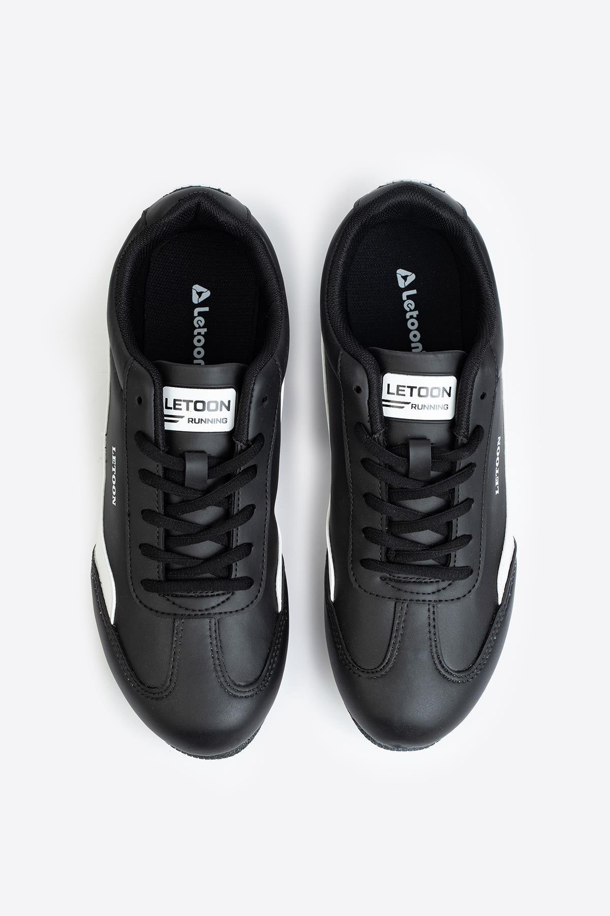 Letoon LTN4002 UrbanLine Erkek Siyah Beyaz Spor AyakkabıLetoon LTN4002 UrbanLine Erkek Siyah Beyaz Spor Ayakkabı