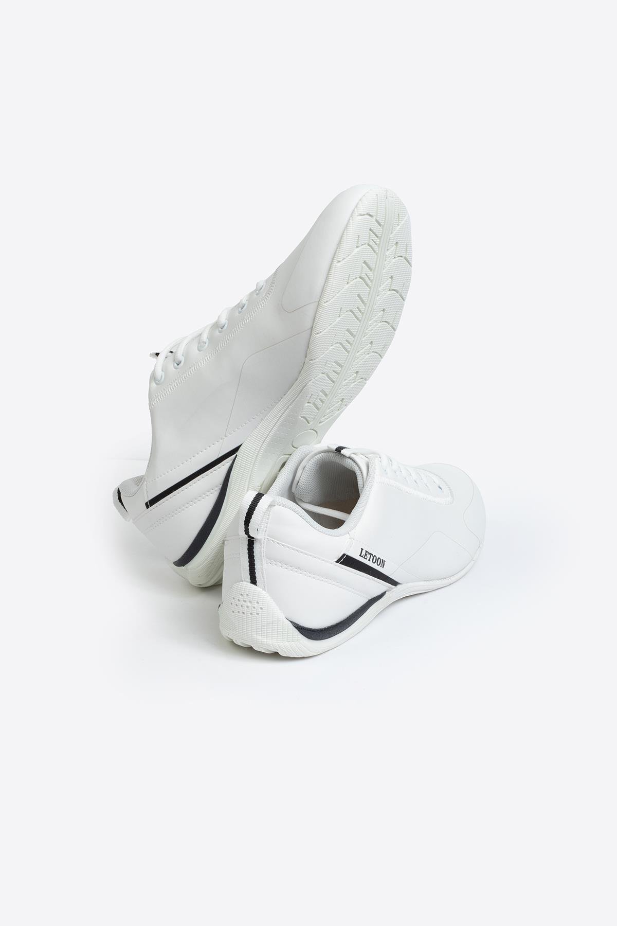 Letoon LTN4006 SoftFlex Hafif Taban Erkek Beyaz Sneaker Letoon LTN4006 SoftFlex Hafif Taban Erkek Beyaz Sneaker 