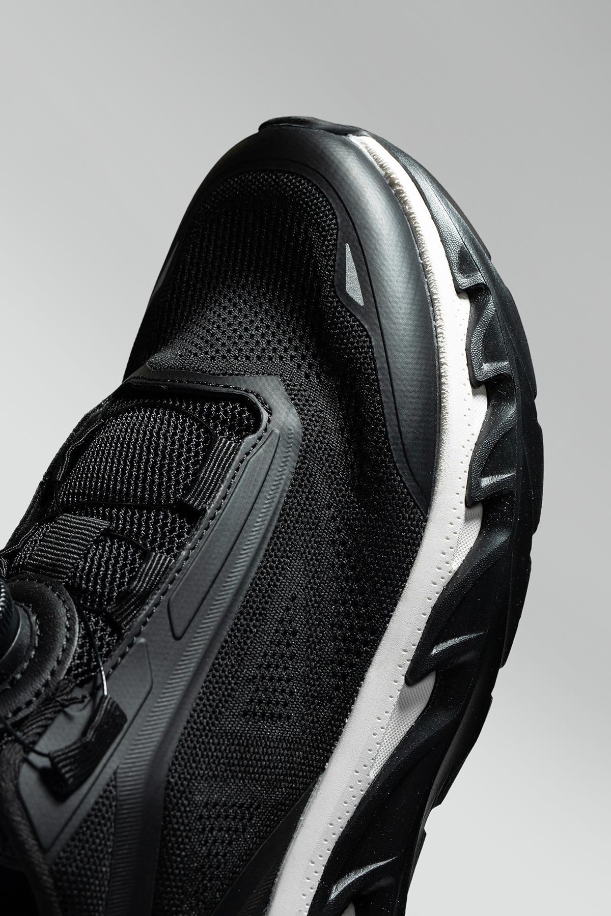 Nefes Alabilen File Yapı, Hafif EVA Taban, Bağcıklı Günlük Ayakkabı 