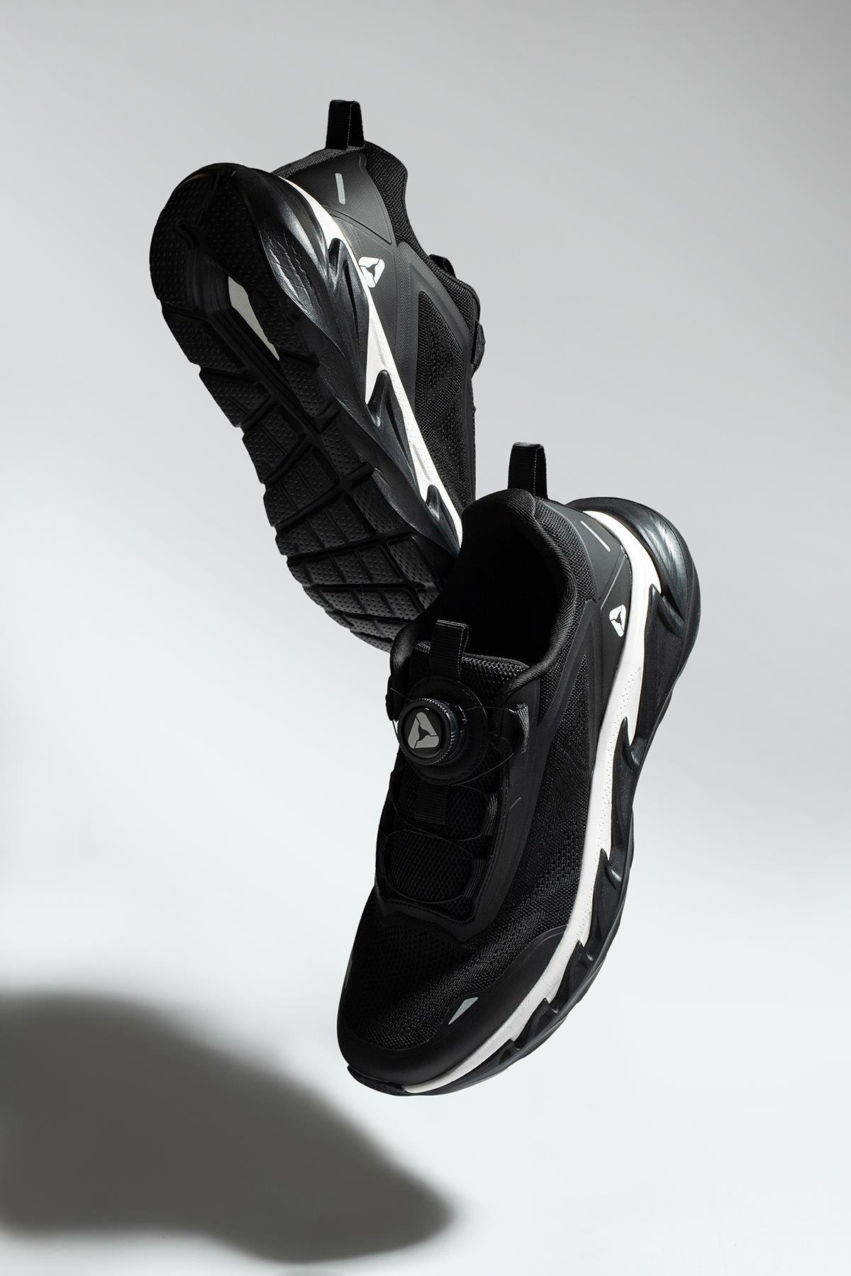 Nefes Alabilen File Yapı, Hafif EVA Taban, Bağcıklı Günlük Ayakkabı 