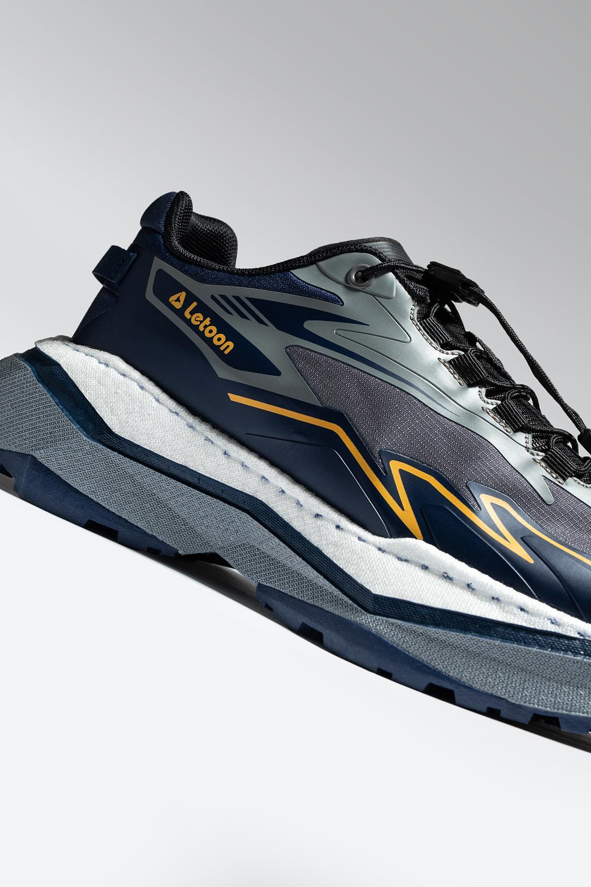 Letoon Move-8 Hafif Tabanlı, Nefes Alabilen, Konforlu Lacivert Günlük Sneaker Letoon Move-8 Hafif Tabanlı, Nefes Alabilen, Konforlu Lacivert Günlük Sneaker 