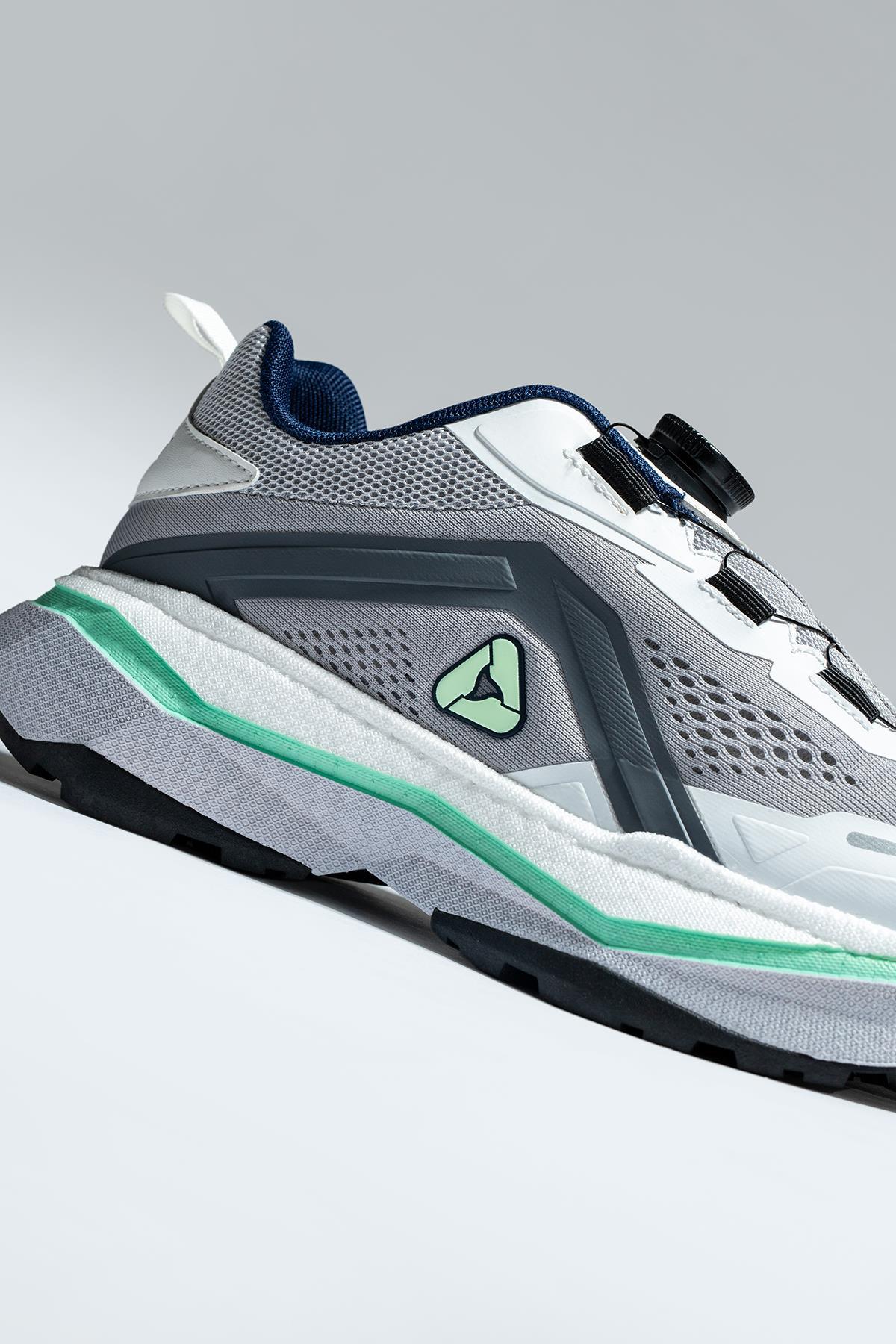 Letoon MOVE-9 File Saya, Konforlu Taban, Beyaz Gri Günlük ve Aktif Kullanım İçin Sneaker Letoon MOVE-9 File Saya, Konforlu Taban, Beyaz Gri Günlük ve Aktif Kullanım İçin Sneaker 