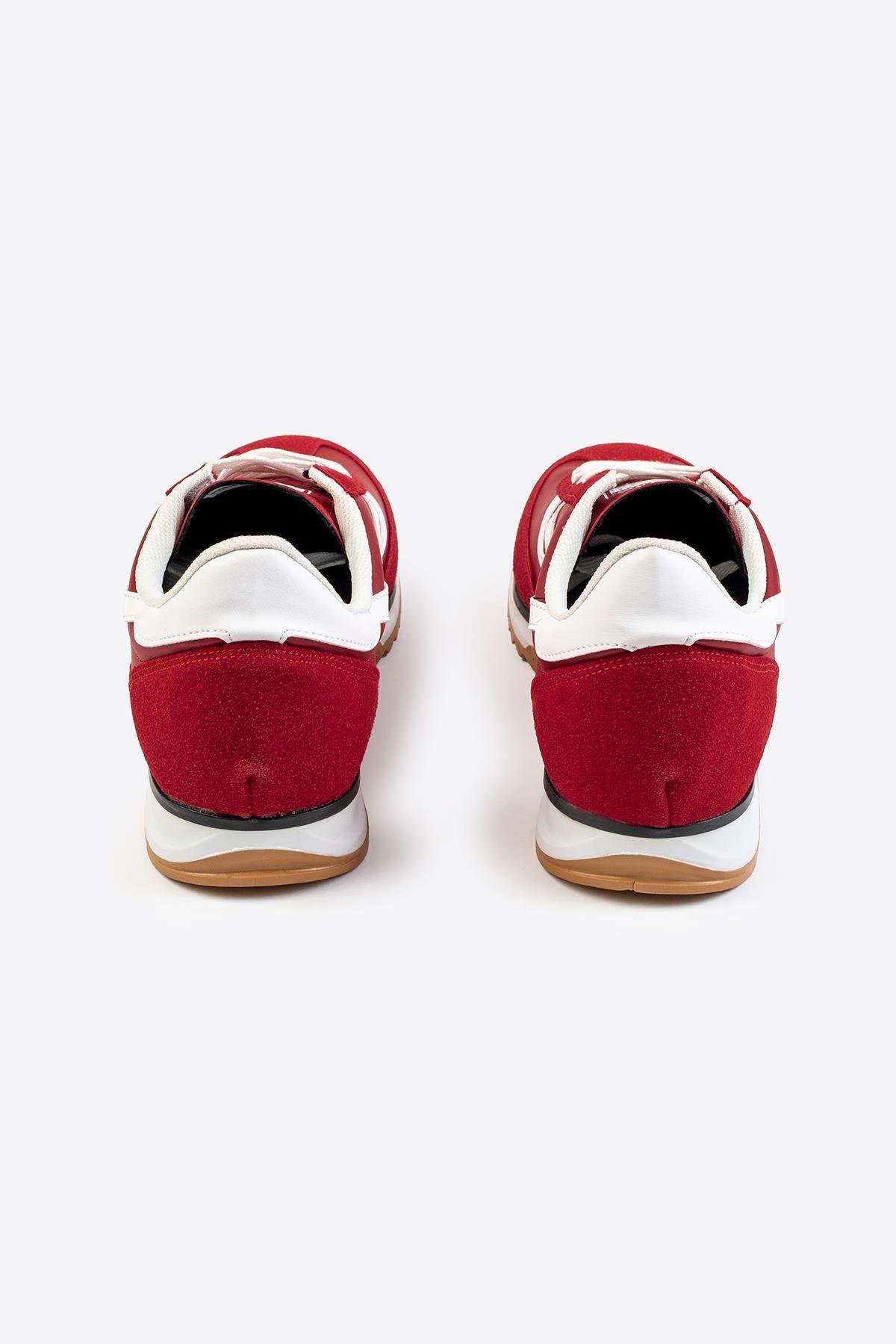 Letoon Retro Şerit Detaylı Kırmızı Sneaker Letoon Retro Şerit Detaylı Kırmızı Sneaker 