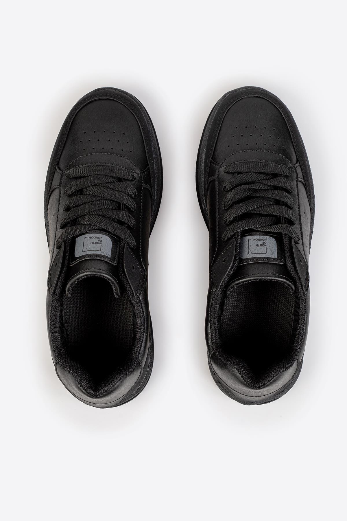 Letoon Siyah Füme Kadın Günlük Ayakkabı Letoon Siyah Füme Kadın Günlük Ayakkabı 