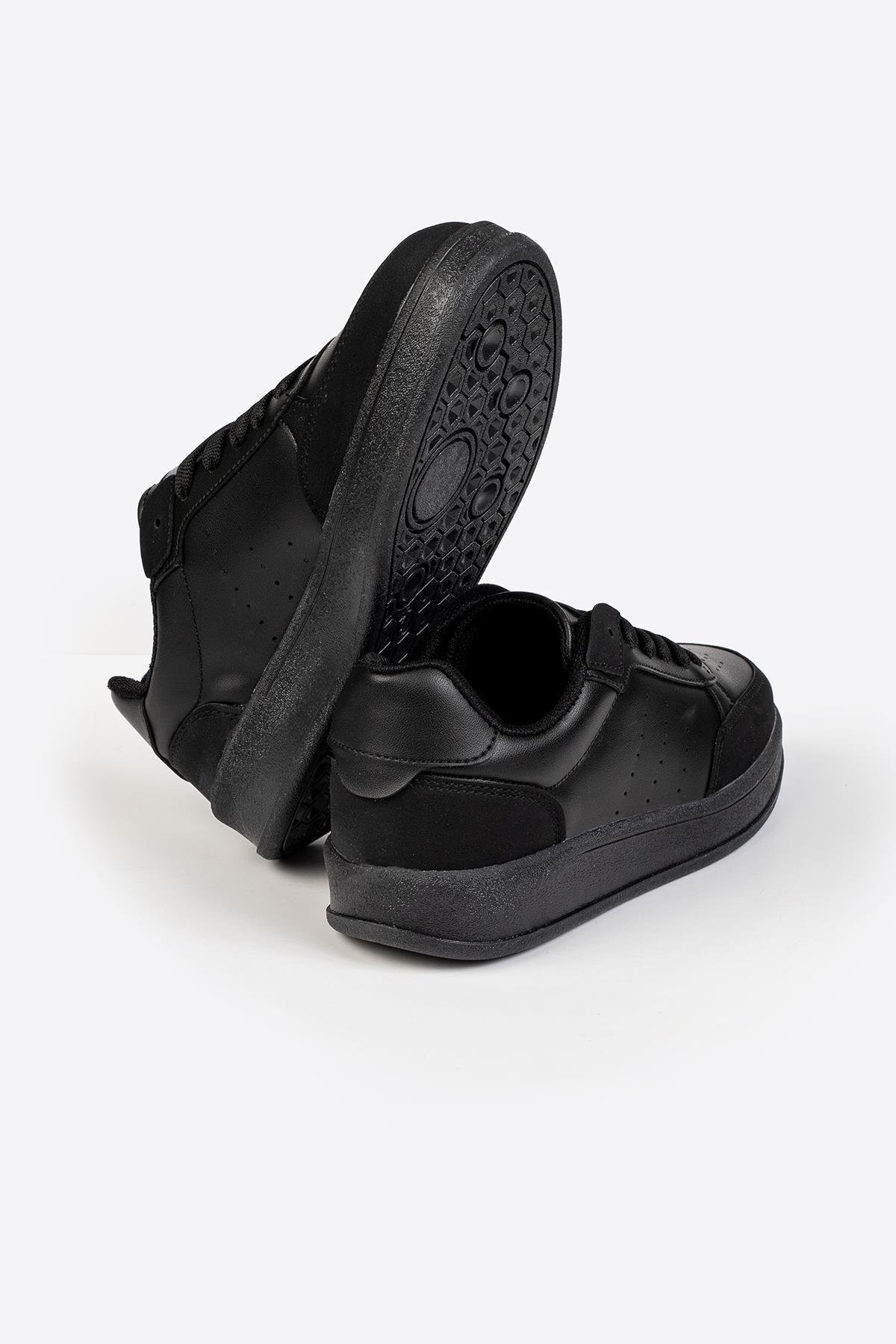 Letoon Siyah Füme Kadın Günlük Ayakkabı Letoon Siyah Füme Kadın Günlük Ayakkabı 