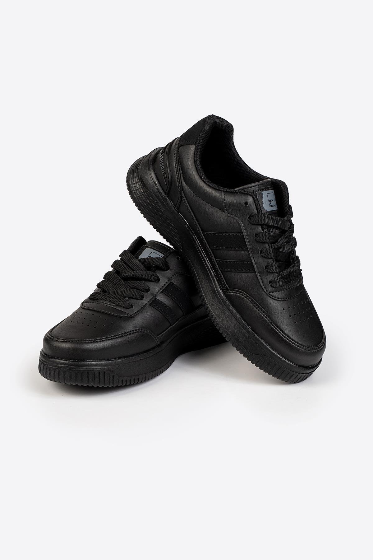 Letoon Street Style Siyah Füme Günlük SneakerLetoon Street Style Siyah Füme Günlük Sneaker