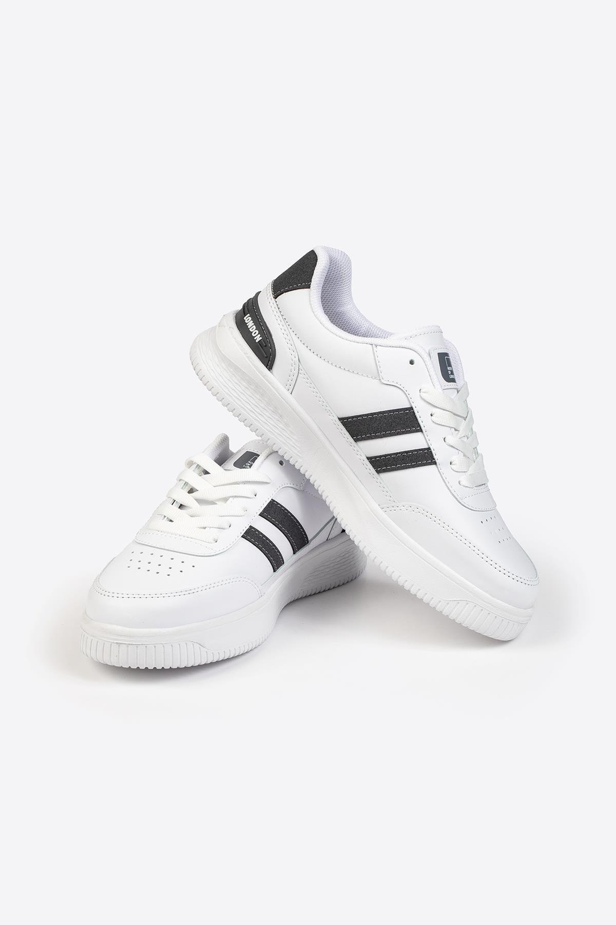Letoon Street Style Beyaz Gri Günlük Sneaker Letoon Street Style Beyaz Gri Günlük Sneaker 