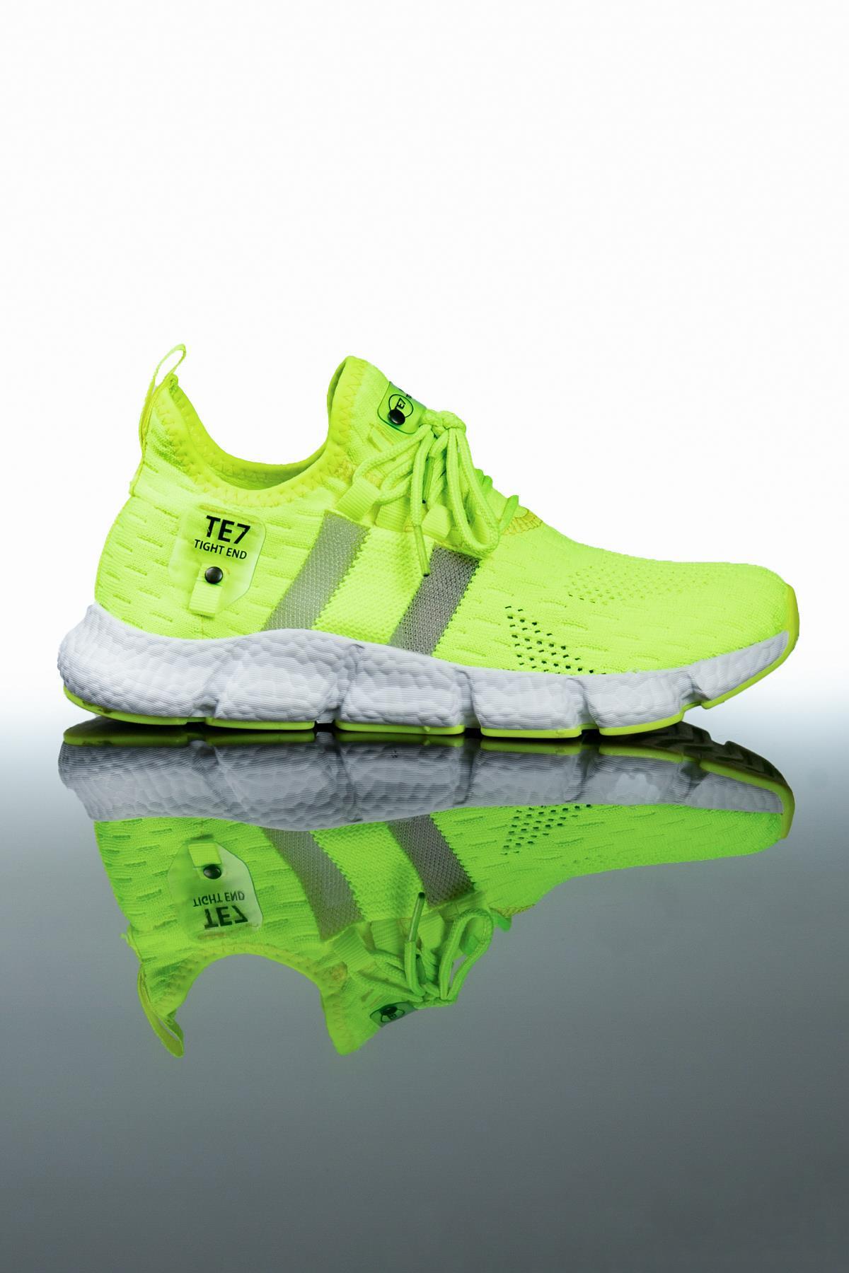 Letoon Te7 Unisex Neon Spor AyakkabıLetoon Te7 Unisex Neon Spor Ayakkabı