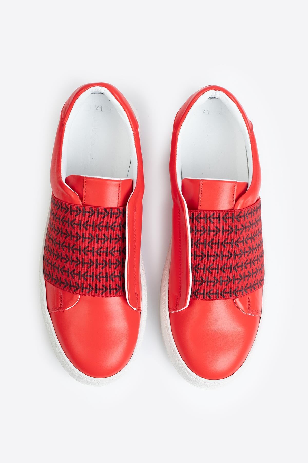 LTN-HY02 Erkek Deri Ayakkabı  KIRMIZILTN-HY02 Erkek Deri Ayakkabı  KIRMIZI