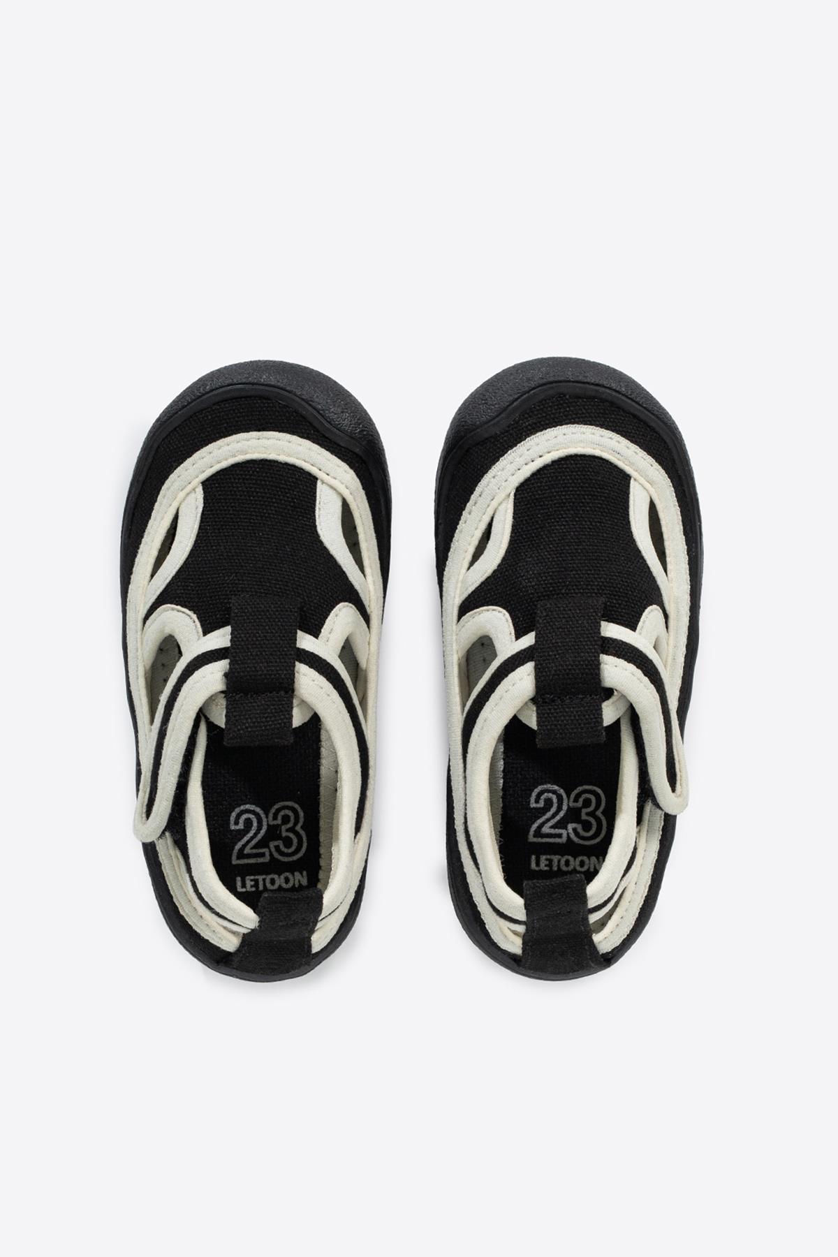 Letoon KİDS06 Çocuk Siyah Sandalet AyakkabıLetoon KİDS06 Çocuk Siyah Sandalet Ayakkabı