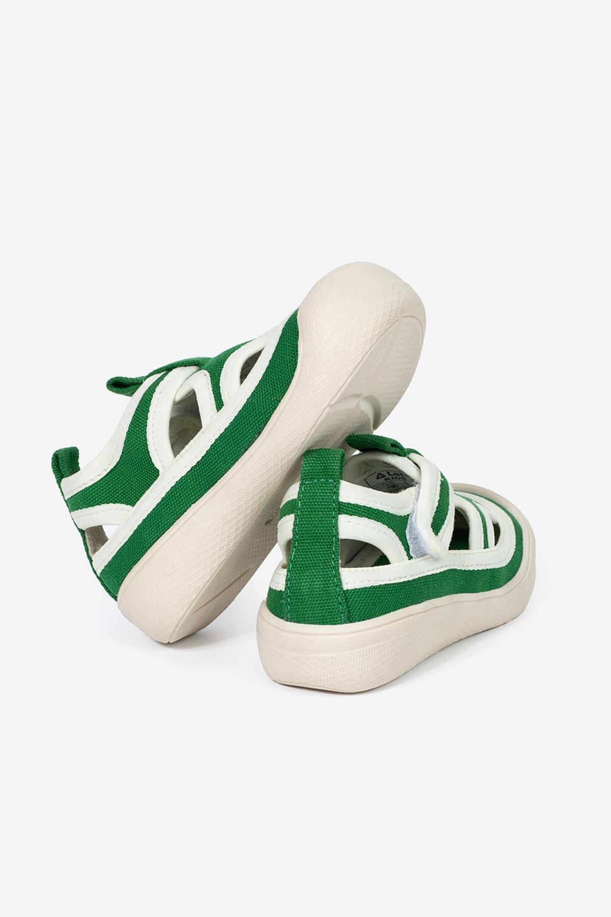 Letoon KİDS06 Çocuk Yeşil Sandalet AyakkabıLetoon KİDS06 Çocuk Yeşil Sandalet Ayakkabı