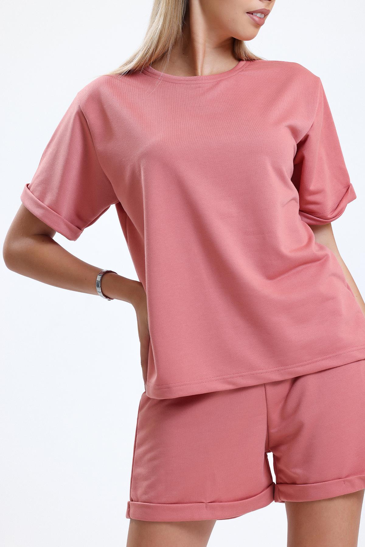 Letoon Ltn-G200 Kısa Kollu T-shirt Şort Takım 