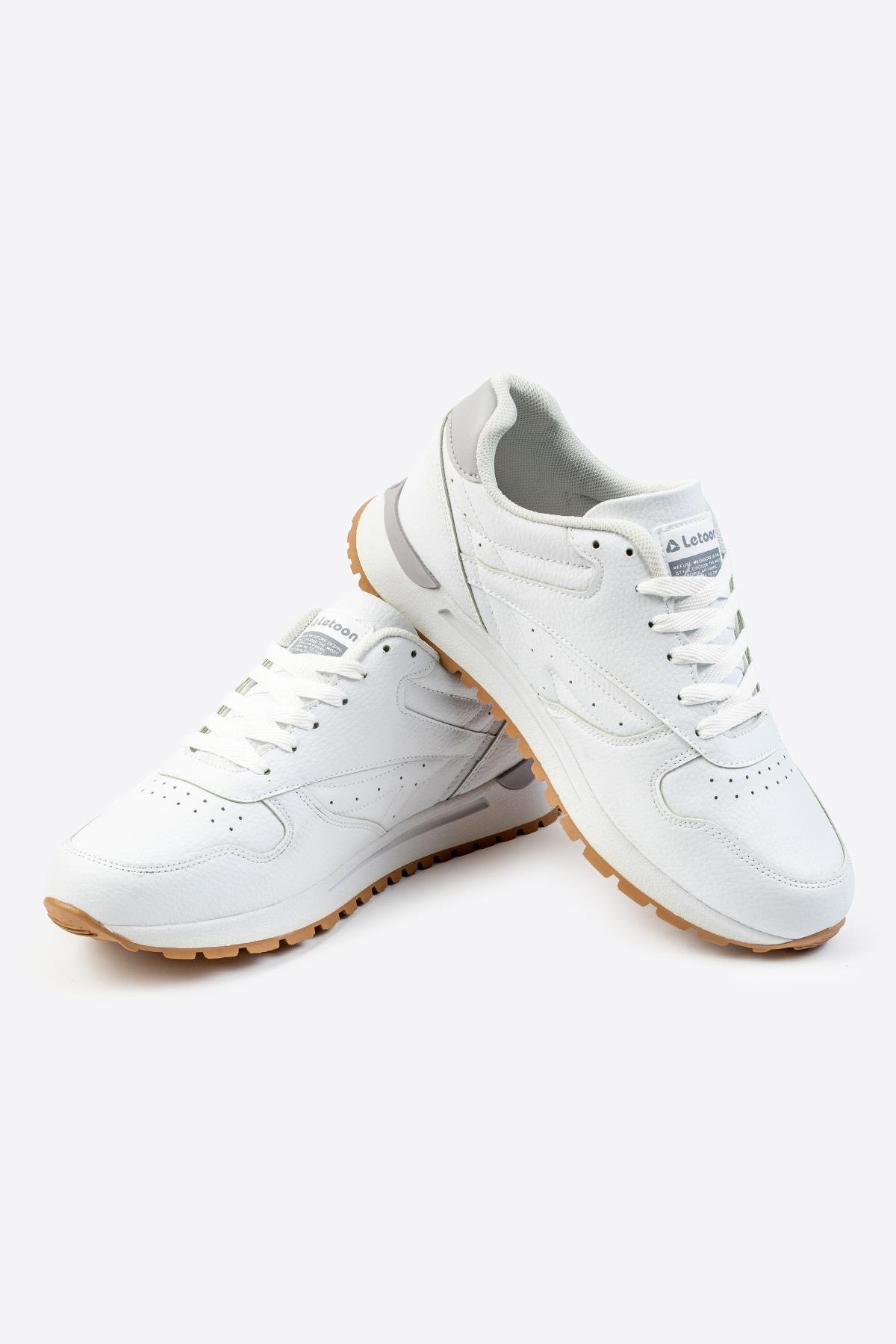 Letoon Tornado Erkek Premium Beyaz Sneaker 