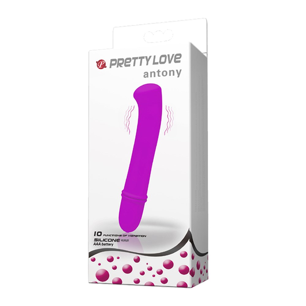 10 Fonksiyonlu G-Spot Uyarıcılı Teknolojik Dildo Vibratör - Antony