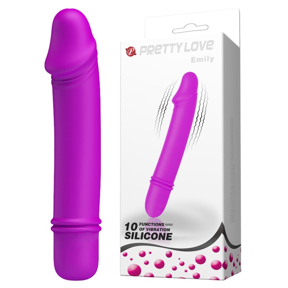 10 Fonksiyonlu Teknolojik Dildo Vibratör - Emily