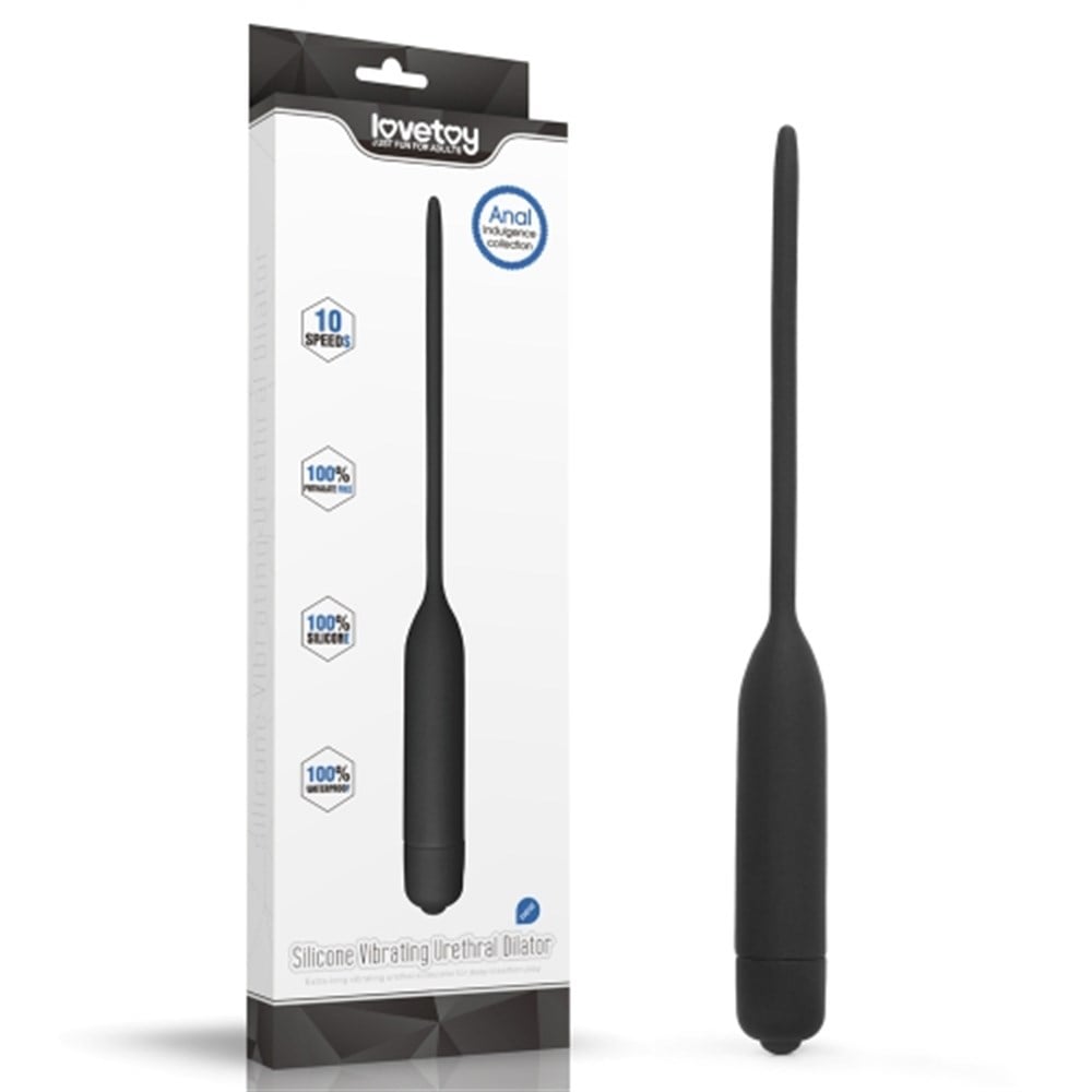 10 Titreşimli Silikon Üretral Dilatör