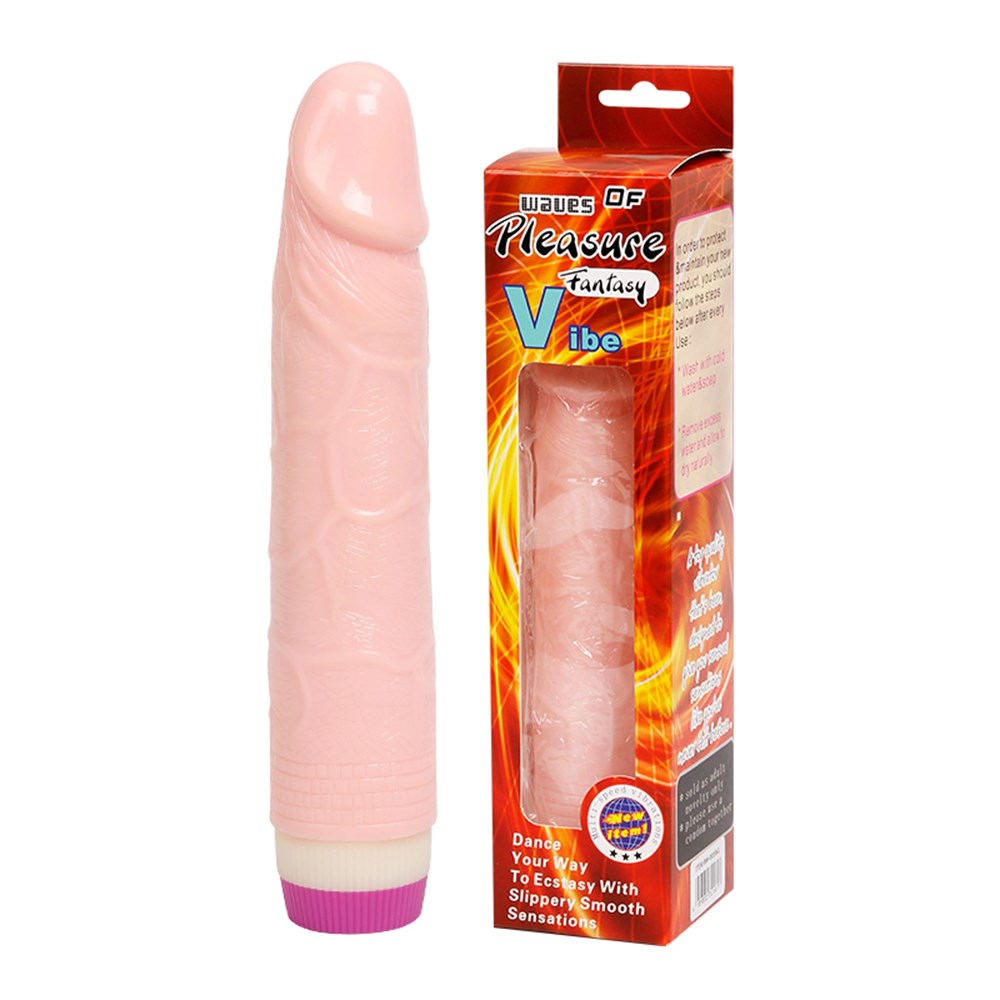 20 cm Titreşimli Realistik Vibratör Penis Dildo