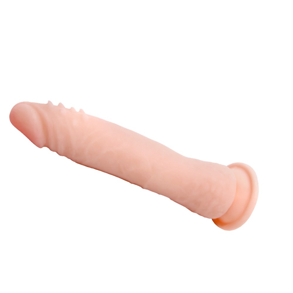 20 cm Vantuzlu Kıkırdaklı Realistik Penis Anal Dildo Penis