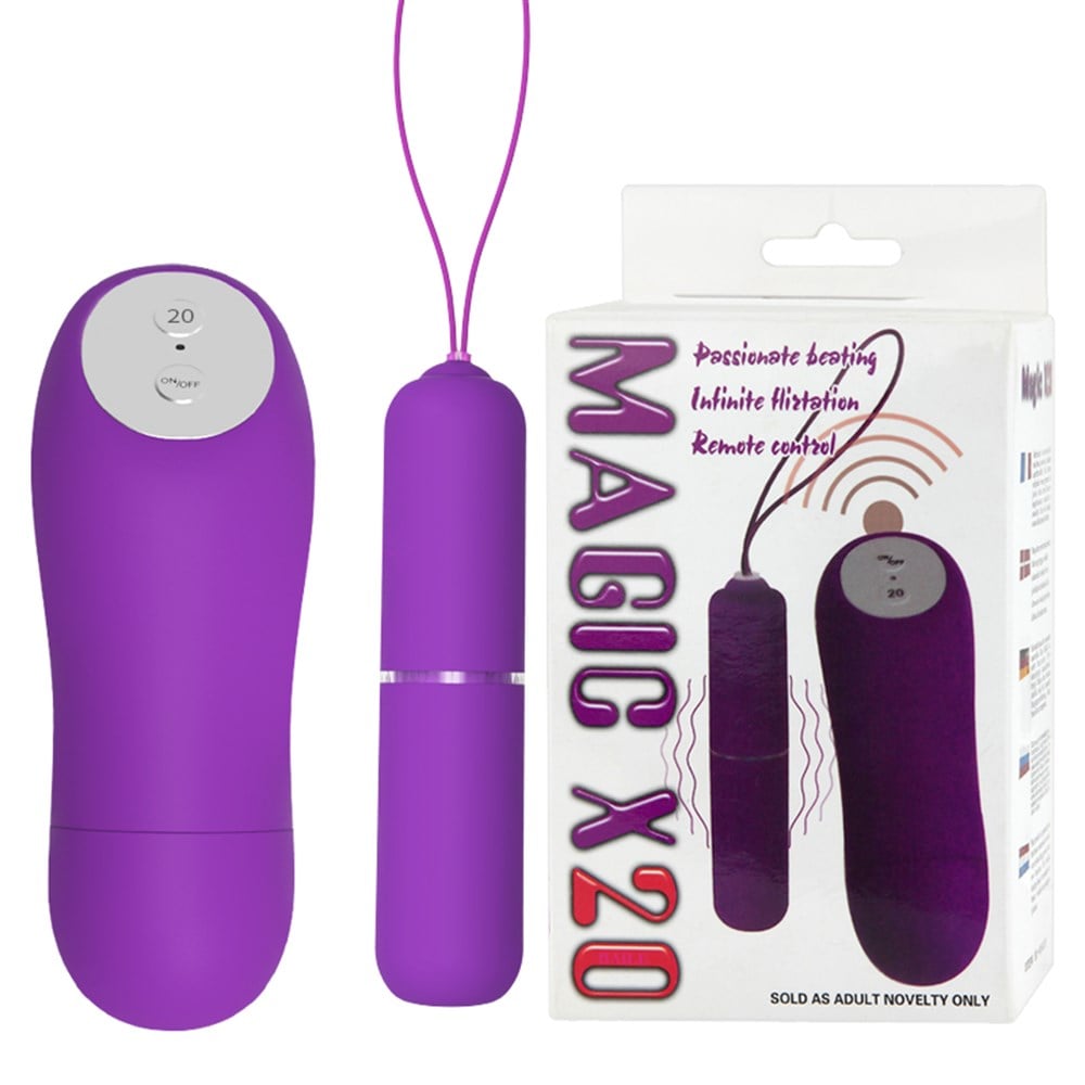 20 Fonksiyonlu Uzaktan Kumandalı G-Spot Vibratör