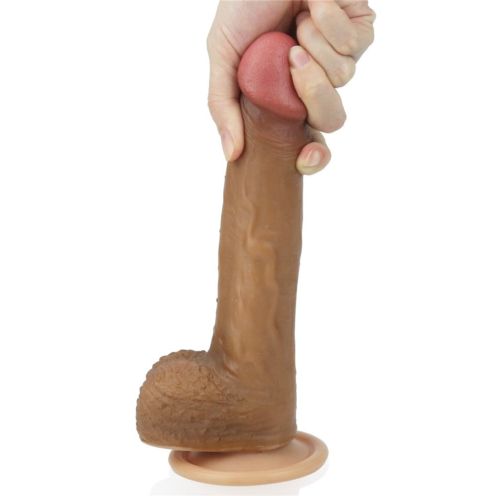 22 cm Yeni Nesil Teknolojik Realistik Melez Penis Dildo