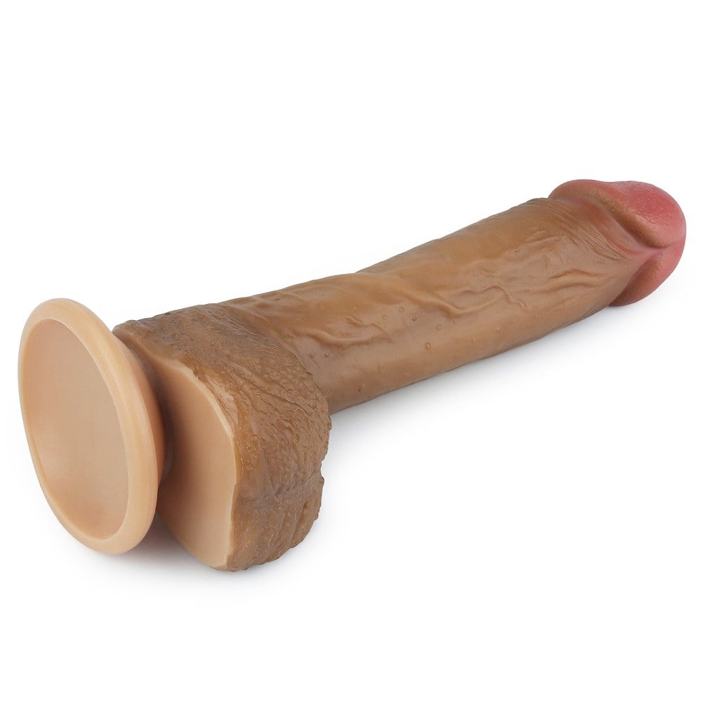 22 cm Yeni Nesil Teknolojik Realistik Melez Penis Dildo