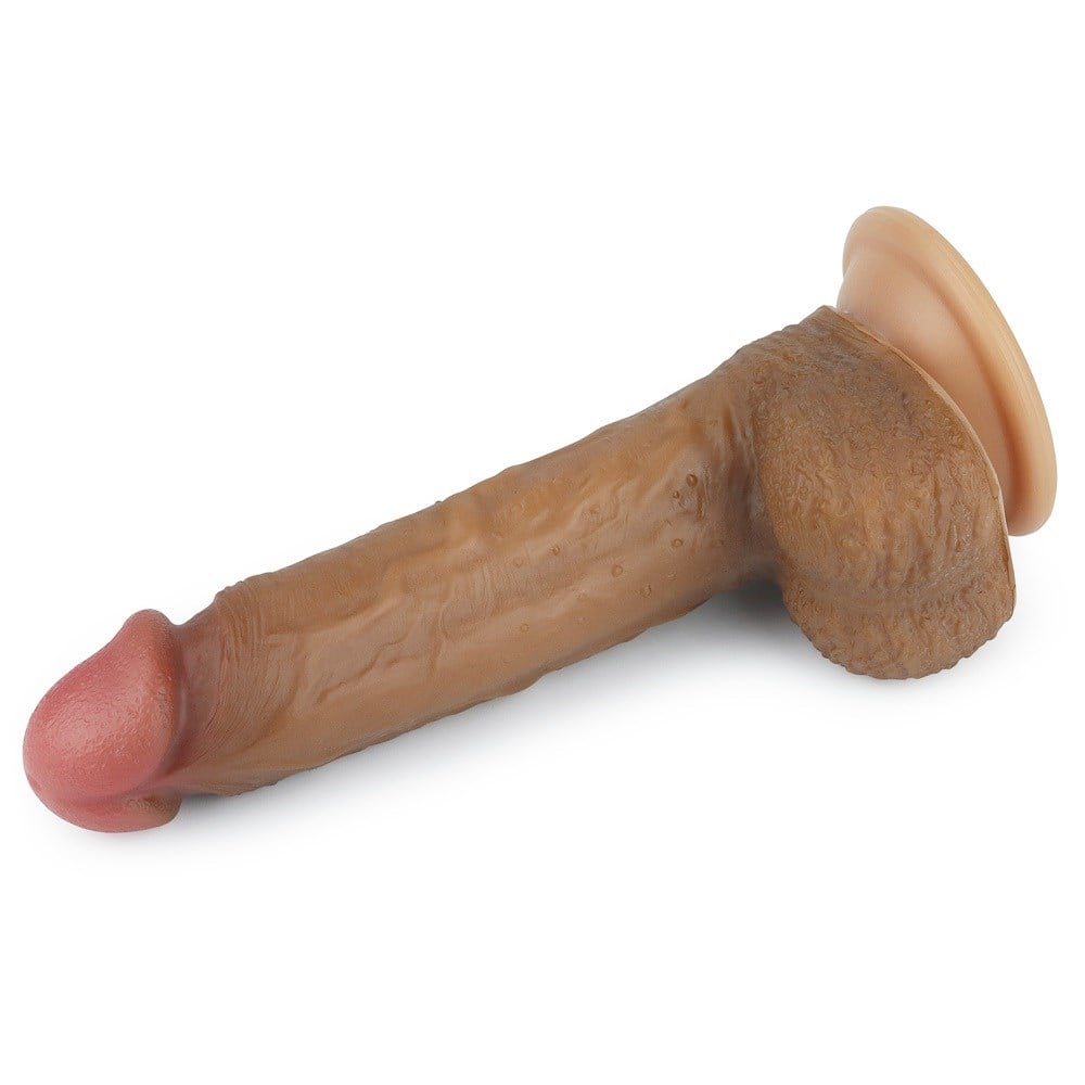 22 cm Yeni Nesil Teknolojik Realistik Melez Penis Dildo