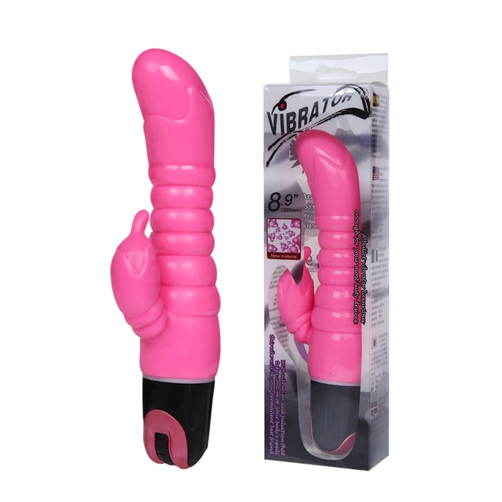 23 cm G-Spot Jel Dokuya Sahip Titreşimli Vibratör
