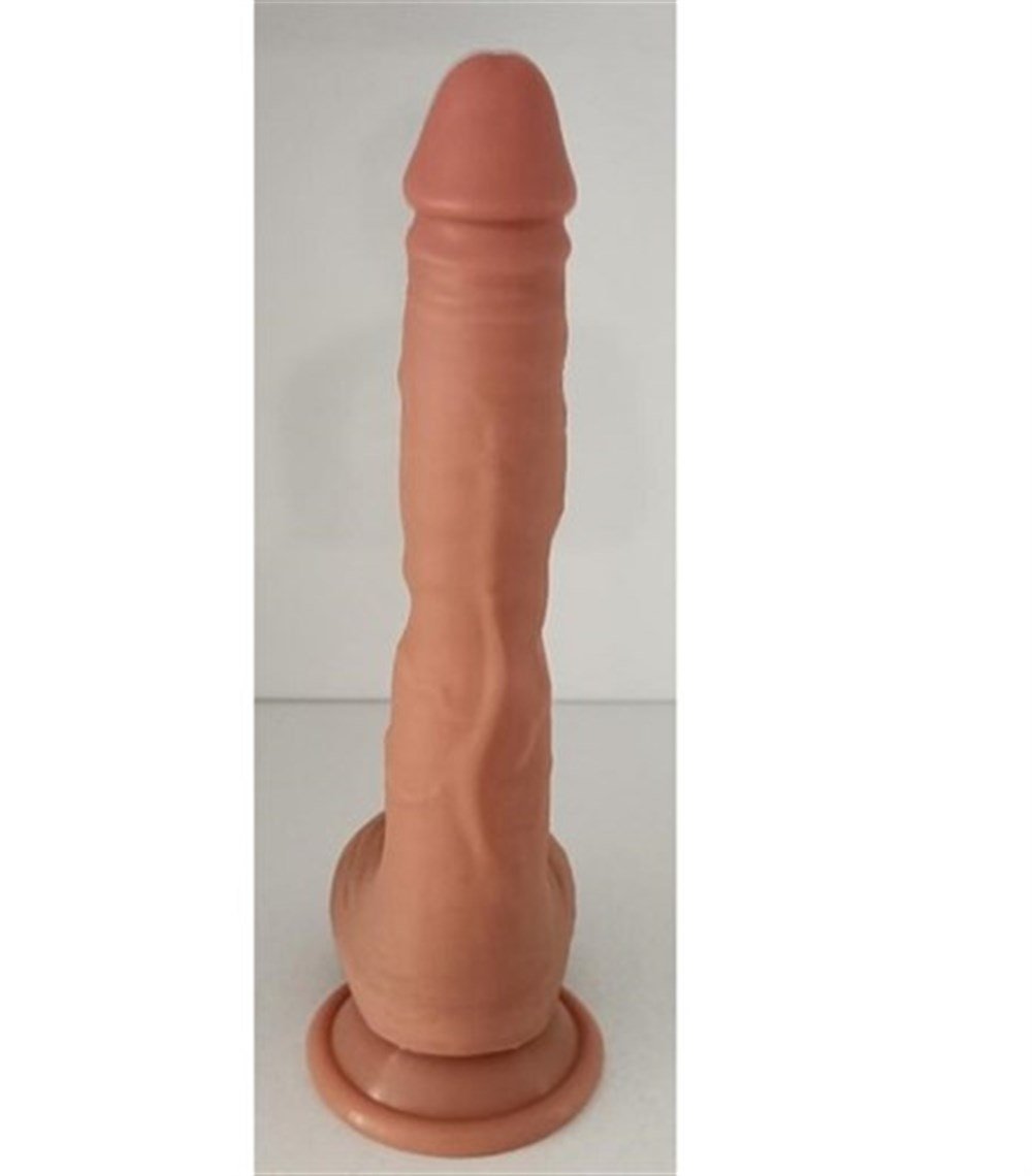 23 cm İleri Geri Hareketli Gerçekçi Silikon Vantuzlu Penis - William Thrusting