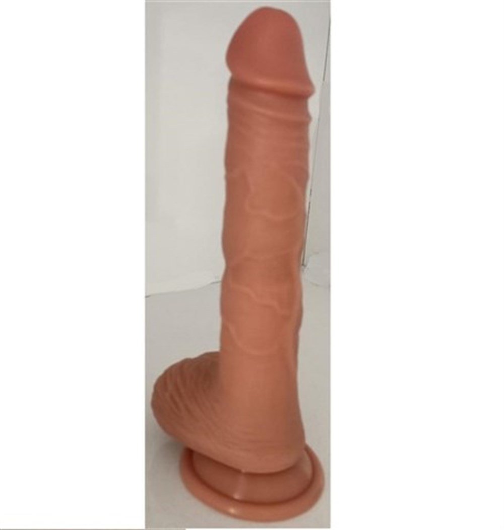23 cm İleri Geri Hareketli Gerçekçi Silikon Vantuzlu Penis - William Thrusting