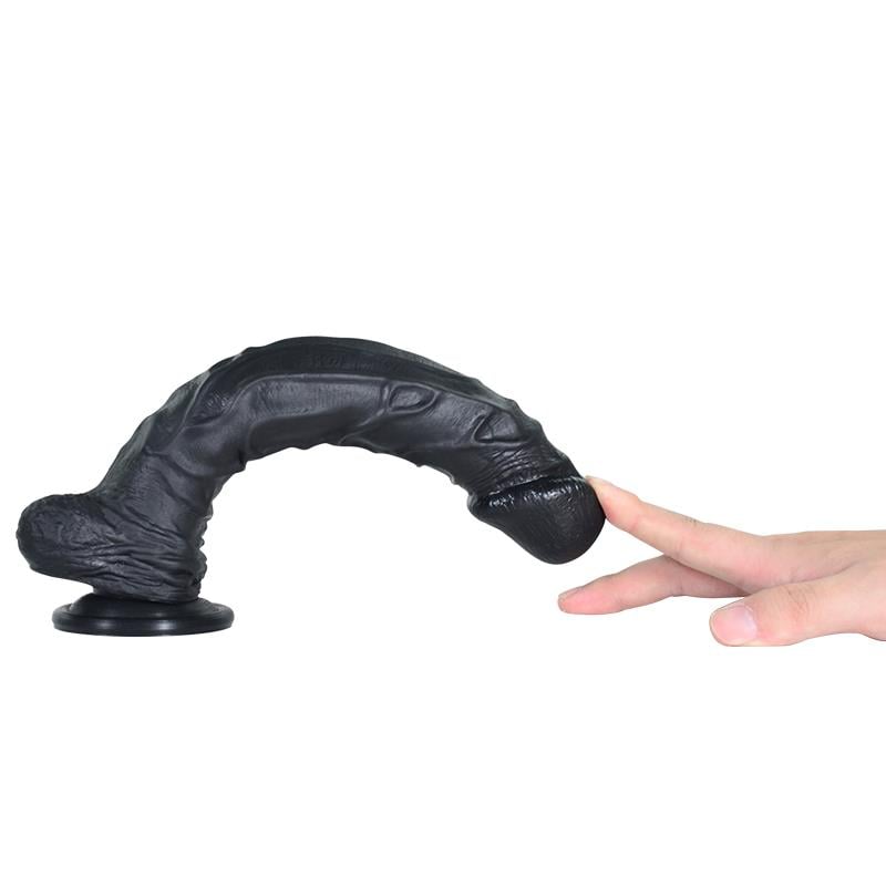 25 cm Et Dokusunda Süper Realistik Zenci Penis - J. Knight