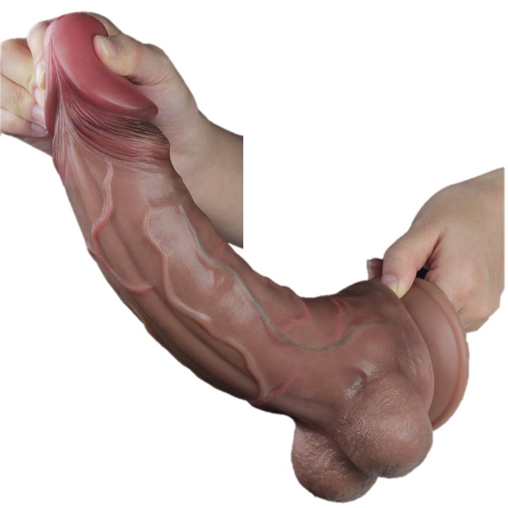 29,5 cm Gerçekçi Kalın Dildo Penis
