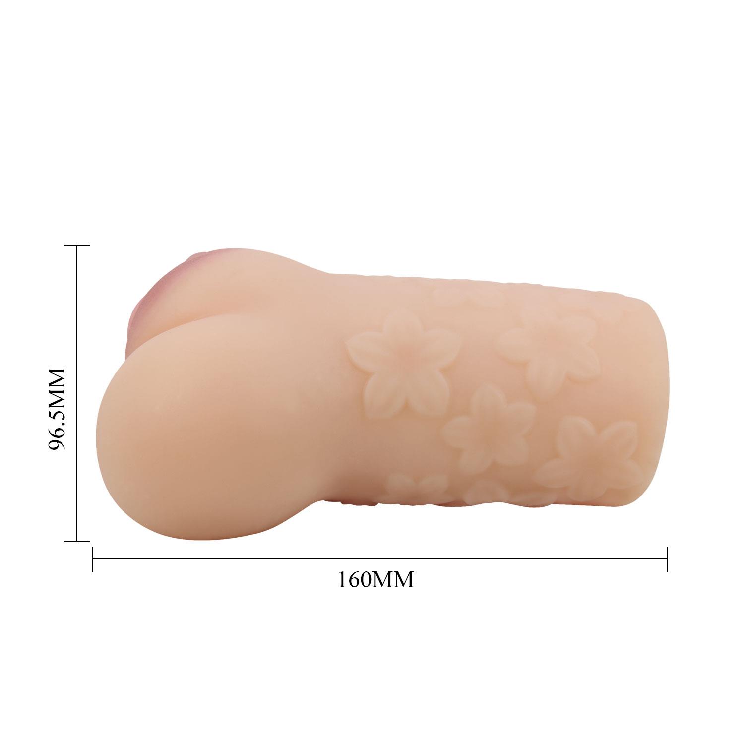 3 Boyutlu Gerçekçi Anal & Vajinal Masturbatör - Scarlet