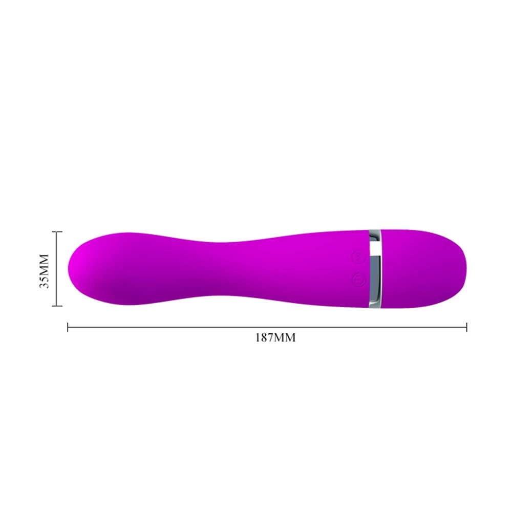 Cvelyn 30 Fonksiyonlu G-Spot Teknolojik Titreşimli Vibratör Dildo - Cvelyn