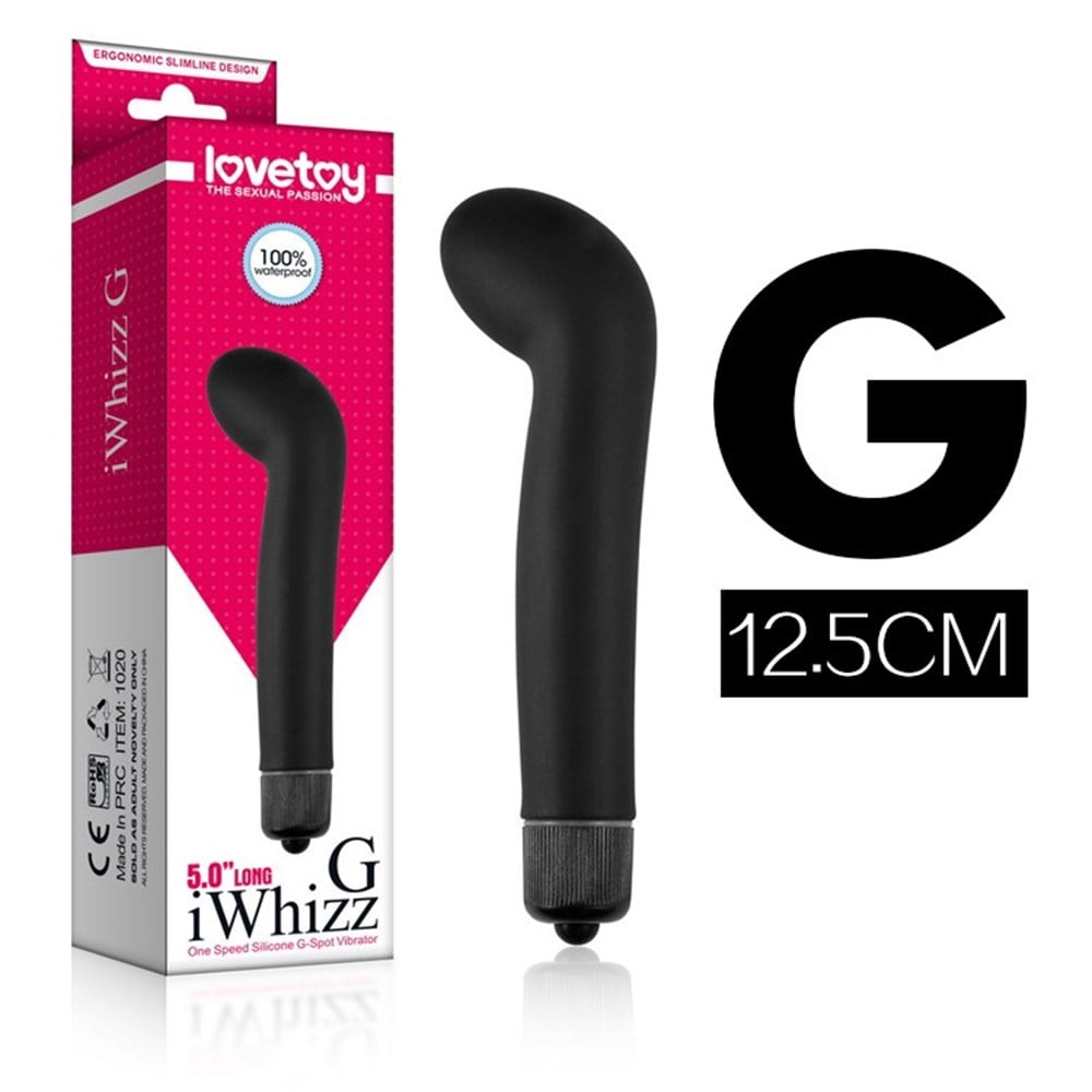 G-Spot Uyarıcılı Titreşimli Vibratör Dildo 12,5 cm