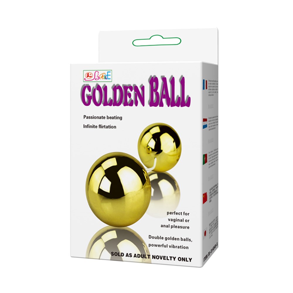 Golden Ball Kumandalı Titreşim Topları