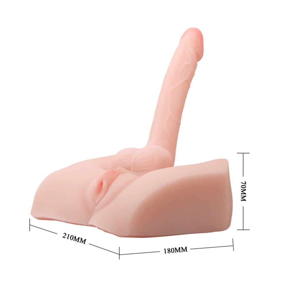 Male Masturbators Titreşim Özellikli Penis ve Vajina