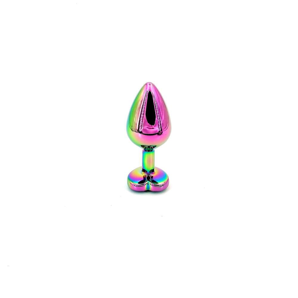 Paslanmaz Çelik Gökkuşağı Anal Plug Alıştırma Seti