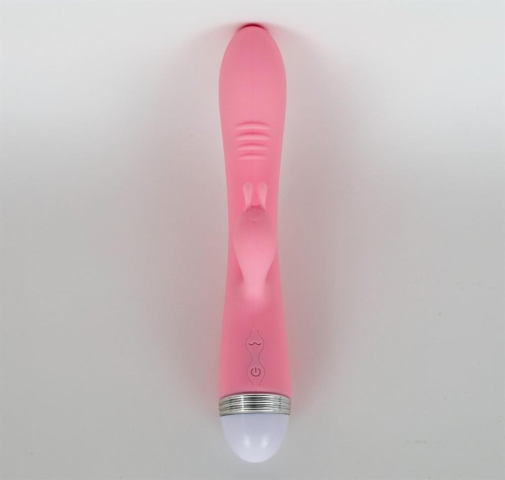 USB Şarjlı 10 Fonksiyonlu Klitoris Uyarıcılı Teknolojik Tavşan Vibratör