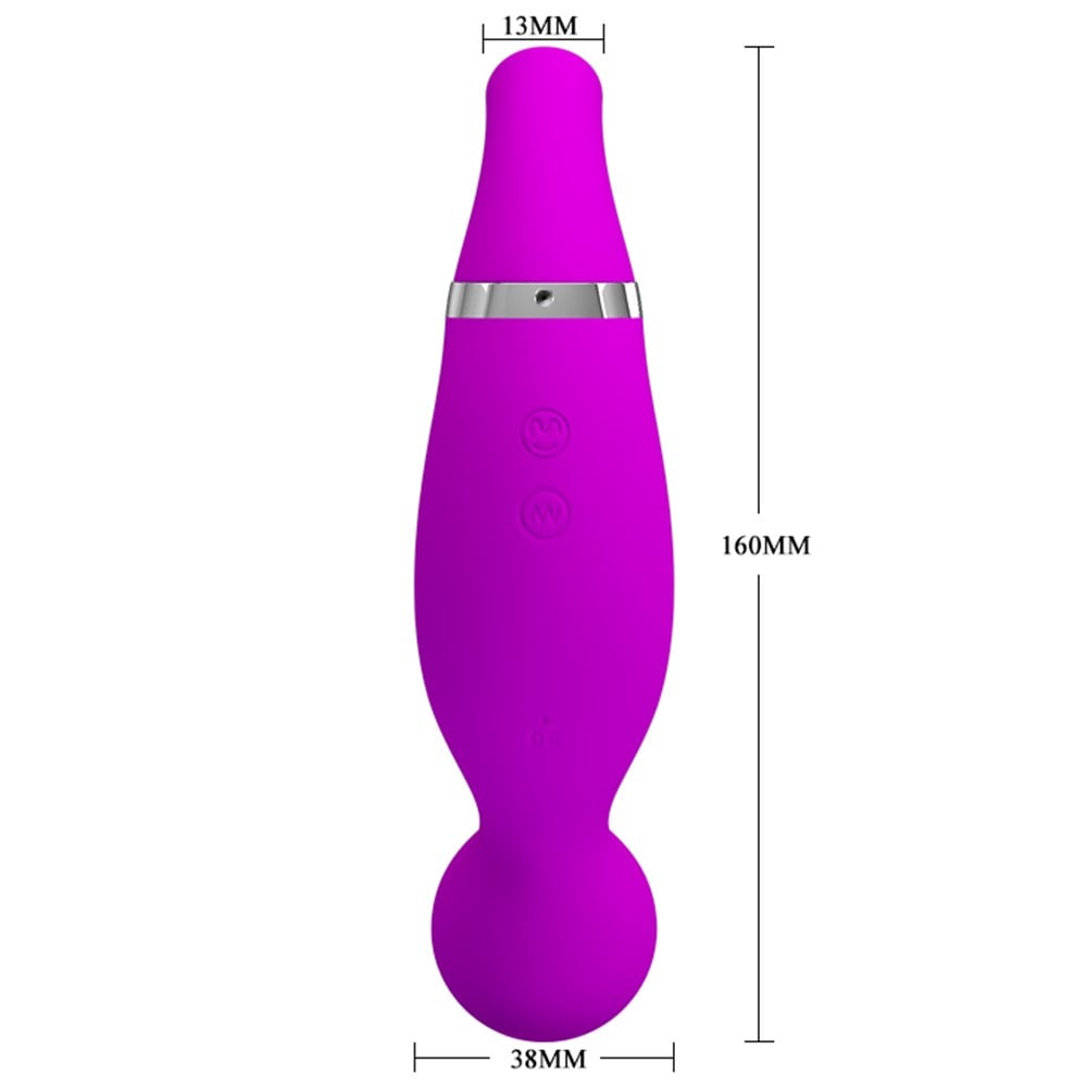 USB Şarjlı 12 Emme ve 12 Titreşim Fonksiyonlu Teknolojik Vibratör- Pecker