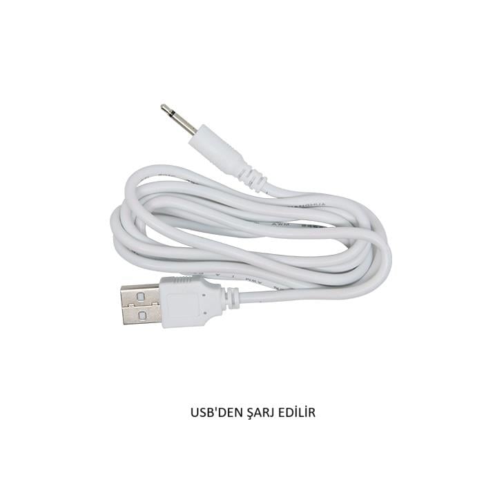 USB Şarjlı 12 Fonksiyonlu Masaj Vibratörü Zevk Yumurtası- Joyce