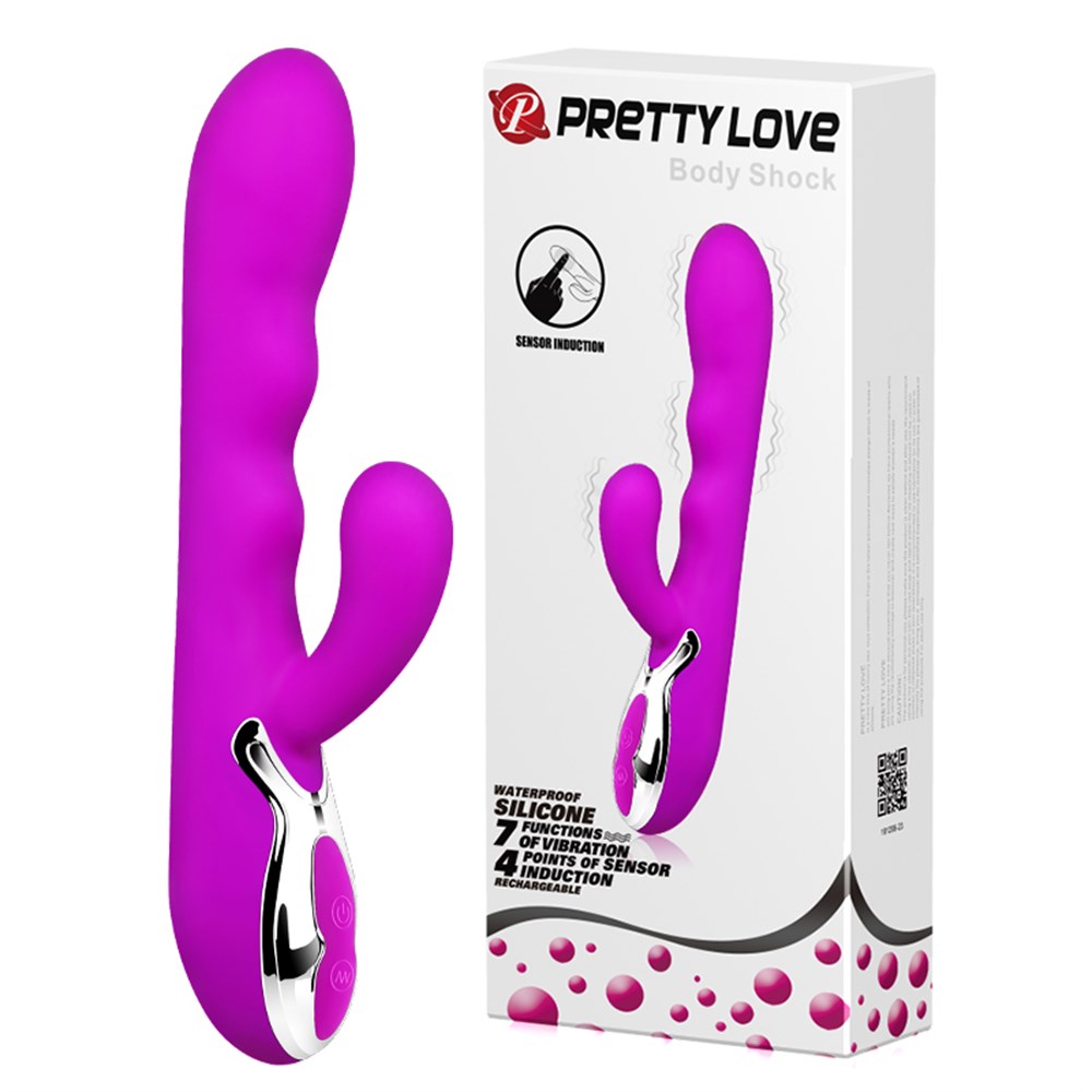 USB Şarjlı 7 Fonksiyonlu 4 Nokta Sensörlü Teknolojik Vibratör