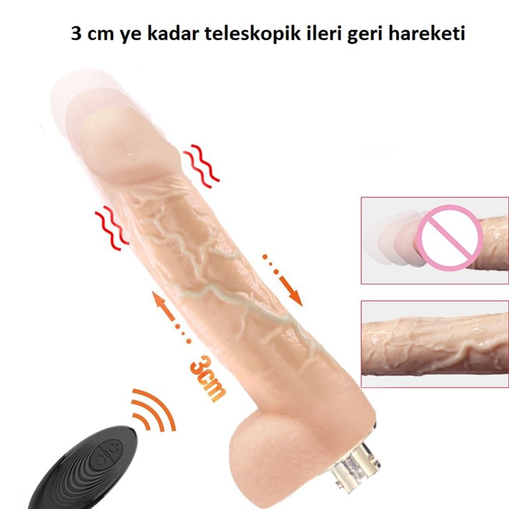 USB Şarjlı 7 İleri Geri & Titreşim Fonksiyonlu Isıtmalı Uzaktan Kumandalı Teknolojik Vibratör
