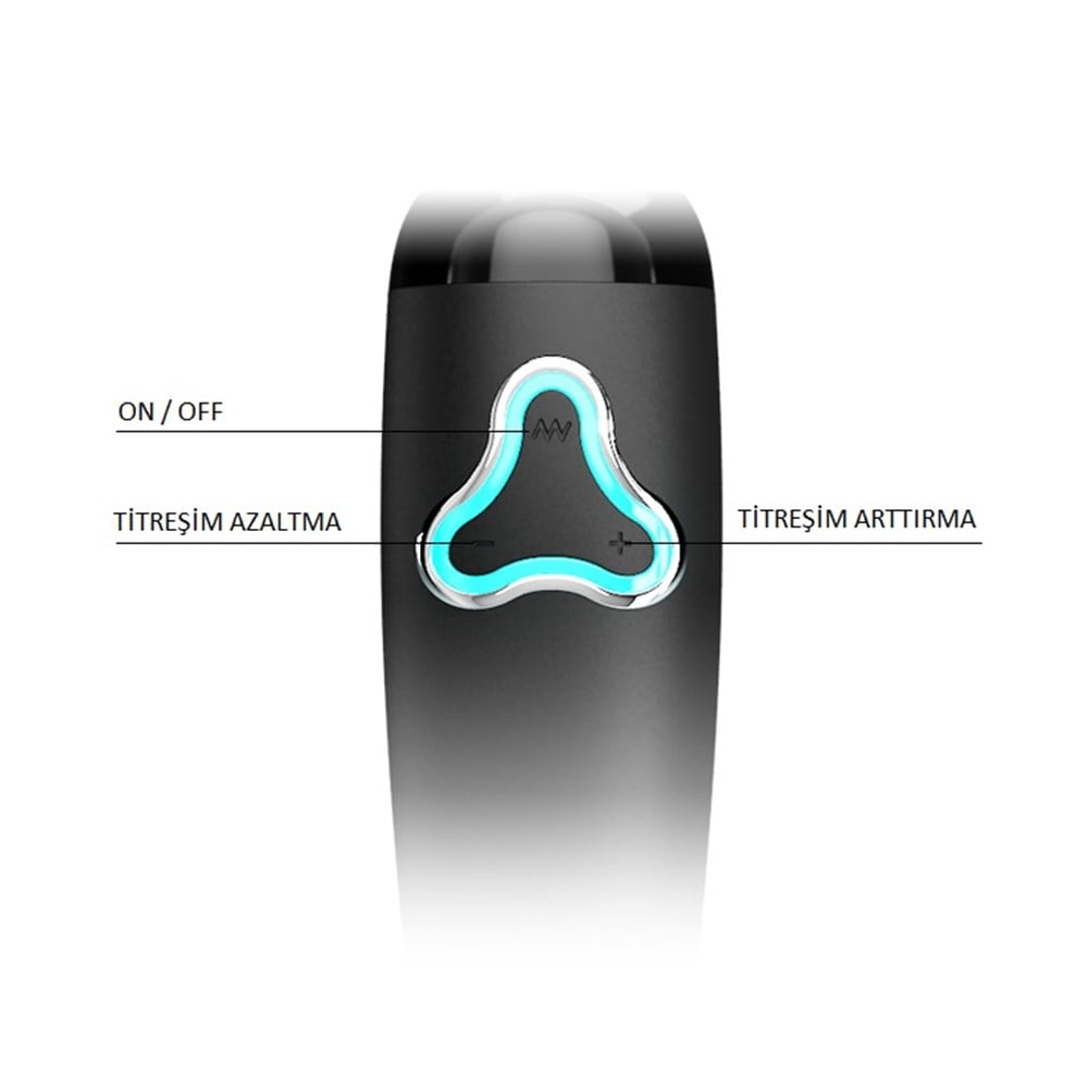 USB Şarjlı 7 Titreşimli Teknolojik Vibratör Mastürbatör